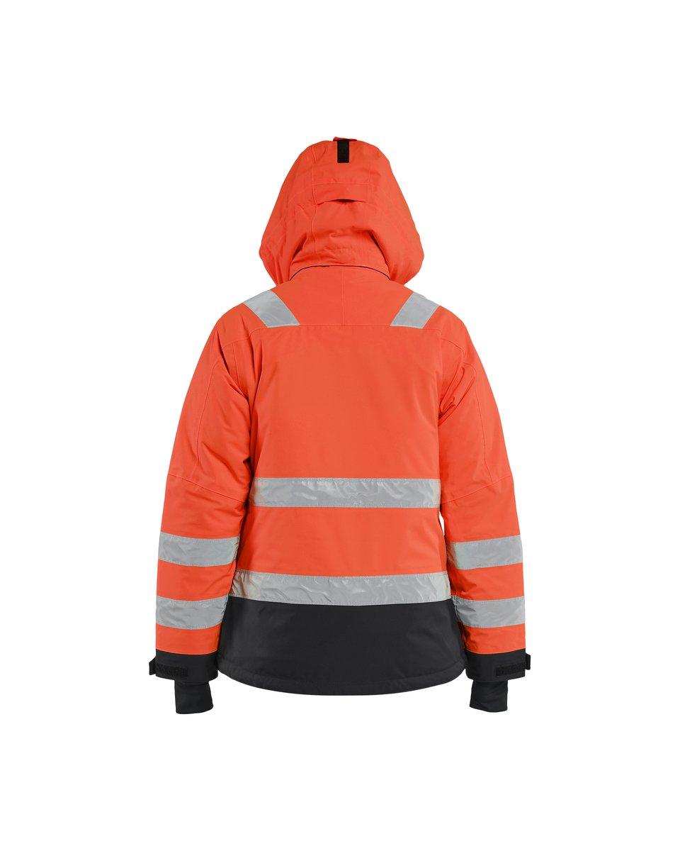 Blåkläder 4872 Dames Winterjas High Vis - High Vis Rood/Zwart
