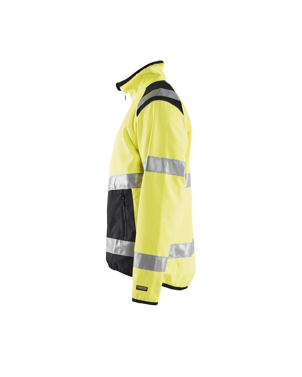 Blåkläder 4877 Softshell jack High Vis - High Vis Geel/Zwart