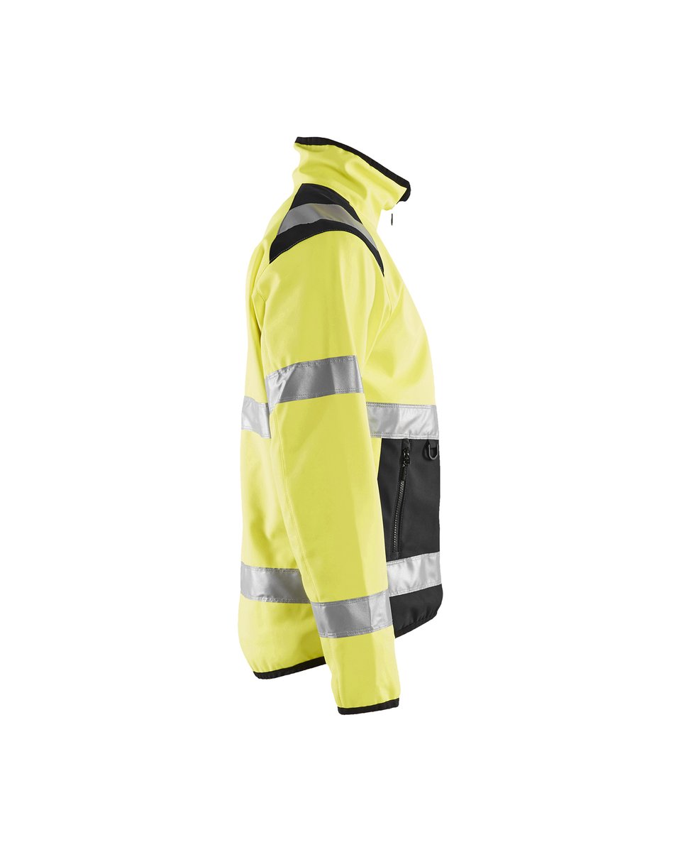Blåkläder 4877 Softshell jack High Vis - High Vis Geel/Zwart