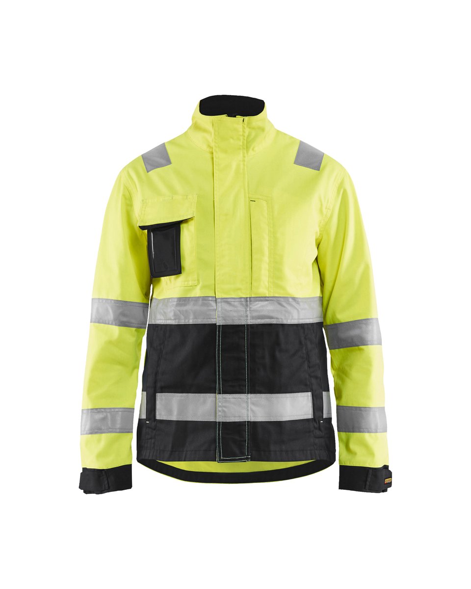 Blåkläder 4903 Dames jack High Vis - High Vis Geel/Zwart