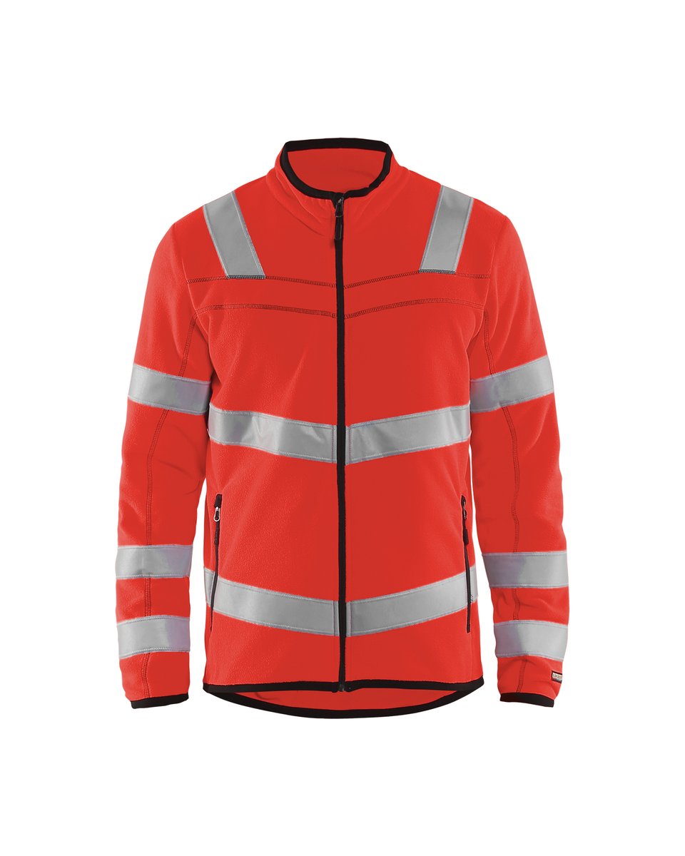 Blåkläder 4941 Microfleecevest High Vis - High Vis Rood