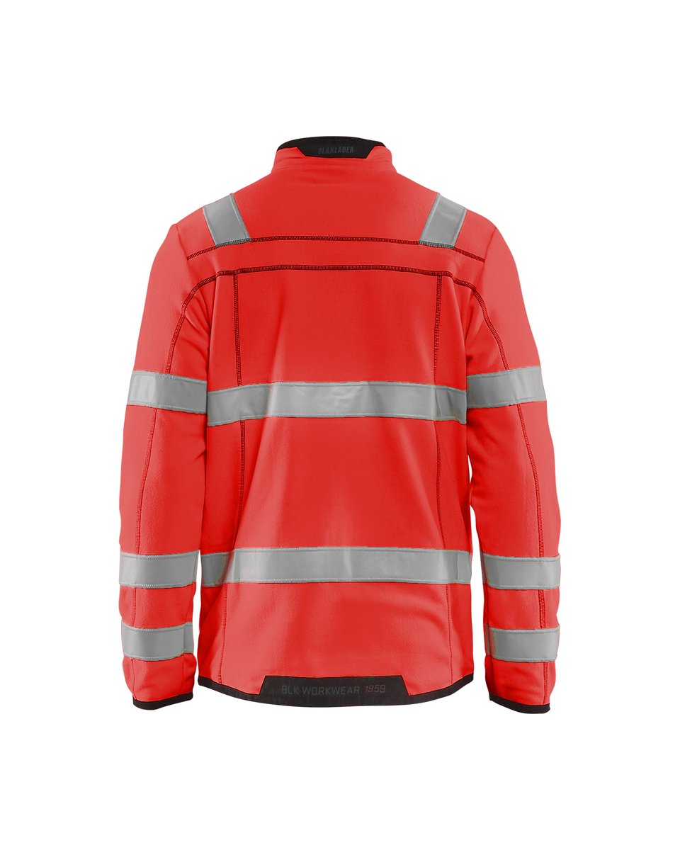 Blåkläder 4941 Microfleecevest High Vis - High Vis Rood