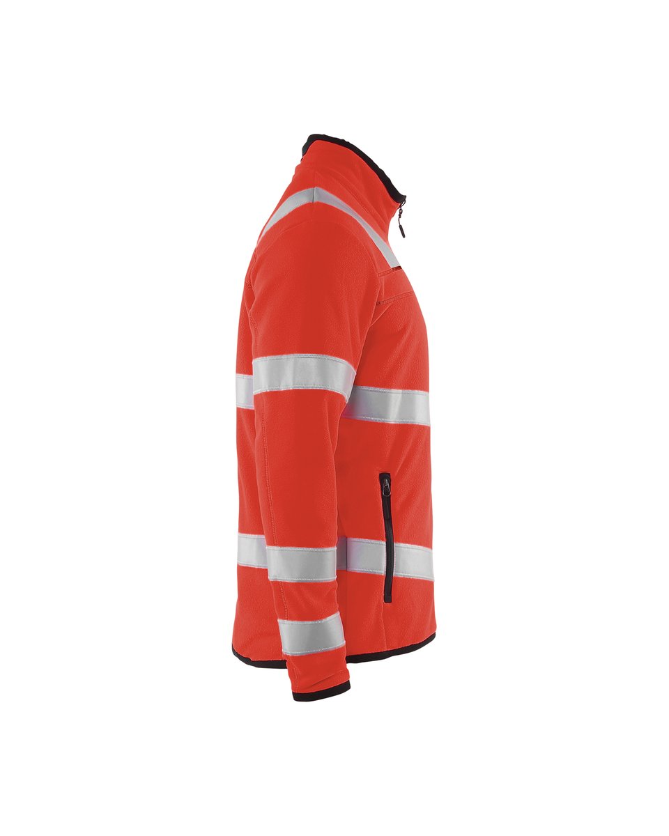 Blåkläder 4941 Microfleecevest High Vis - High Vis Rood
