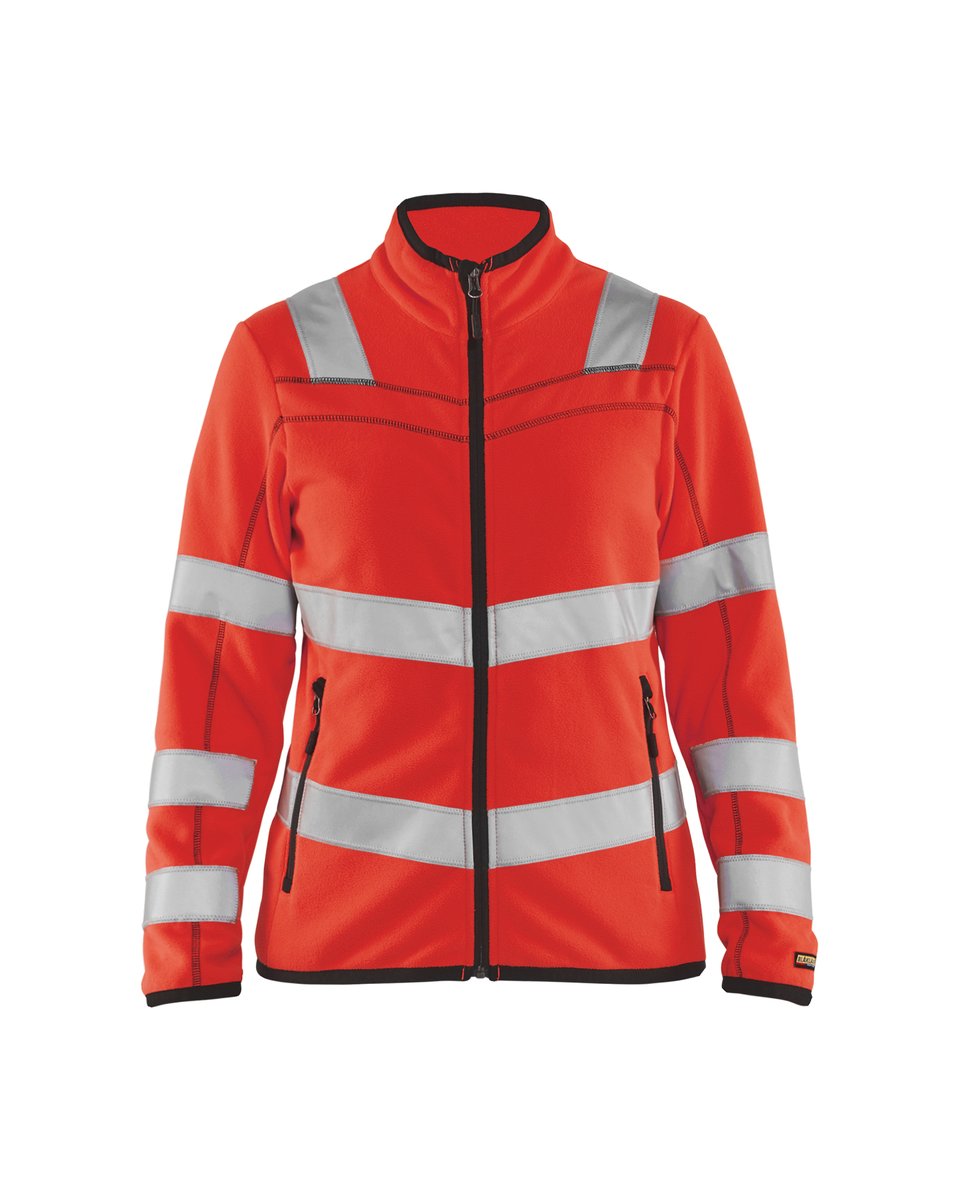Blåkläder 4966 Dames Microfleecevest High Vis - High Vis Rood