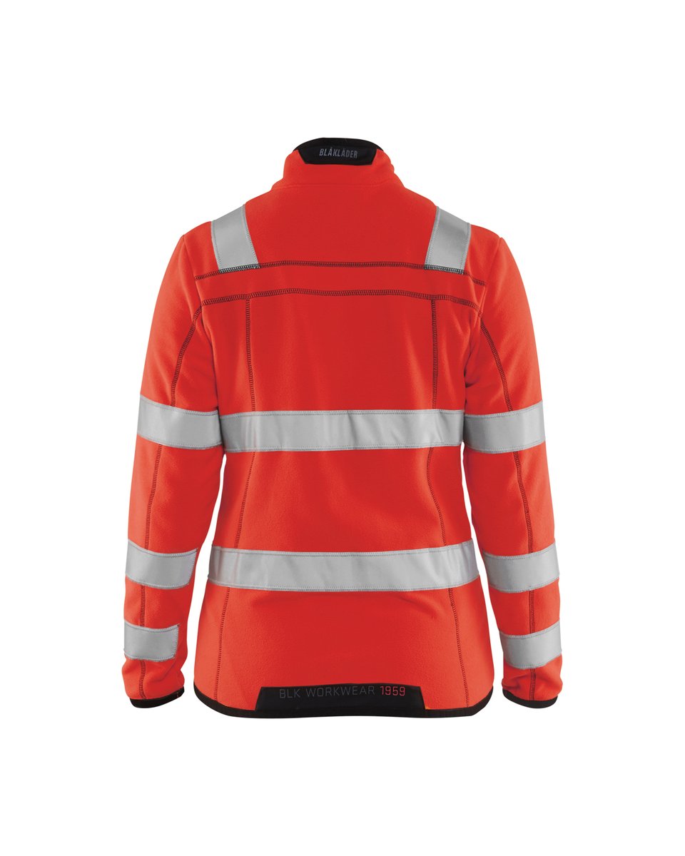 Blåkläder 4966 Dames Microfleecevest High Vis - High Vis Rood