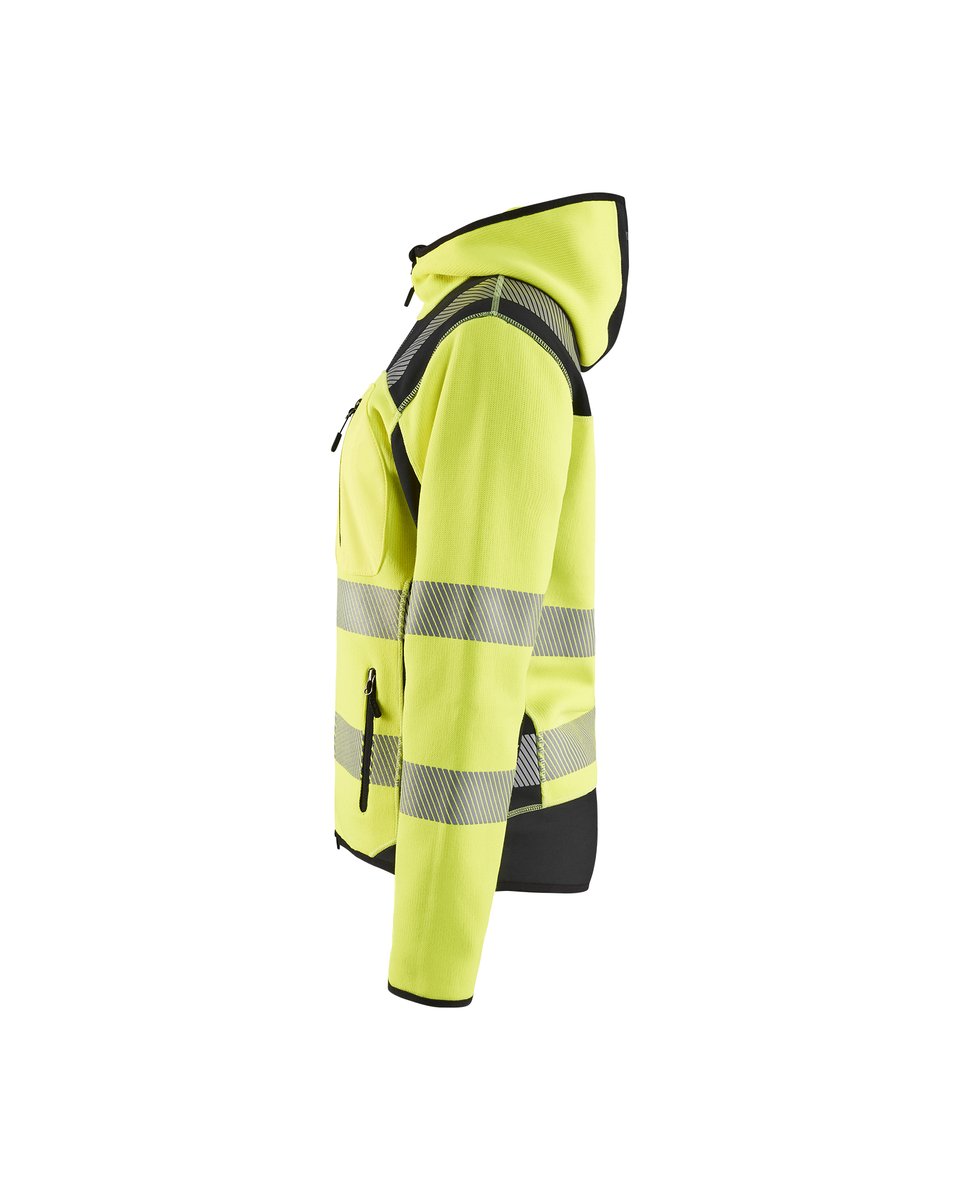 Blåkläder 4967 Dames gebreid vest High Vis - High Vis Geel/Zwart