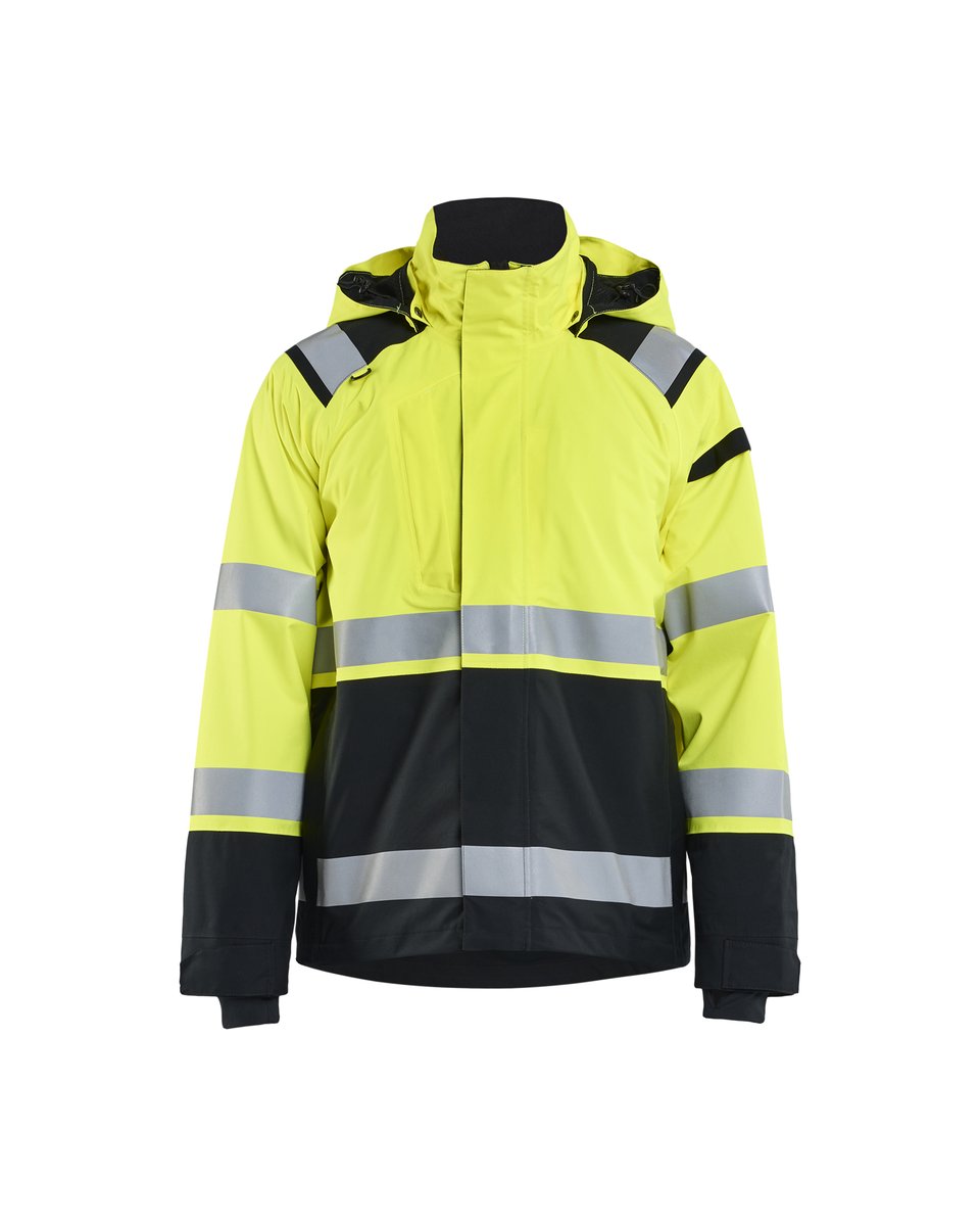 Blåkläder 4987 Shell jack High Vis - High Vis Geel/Zwart