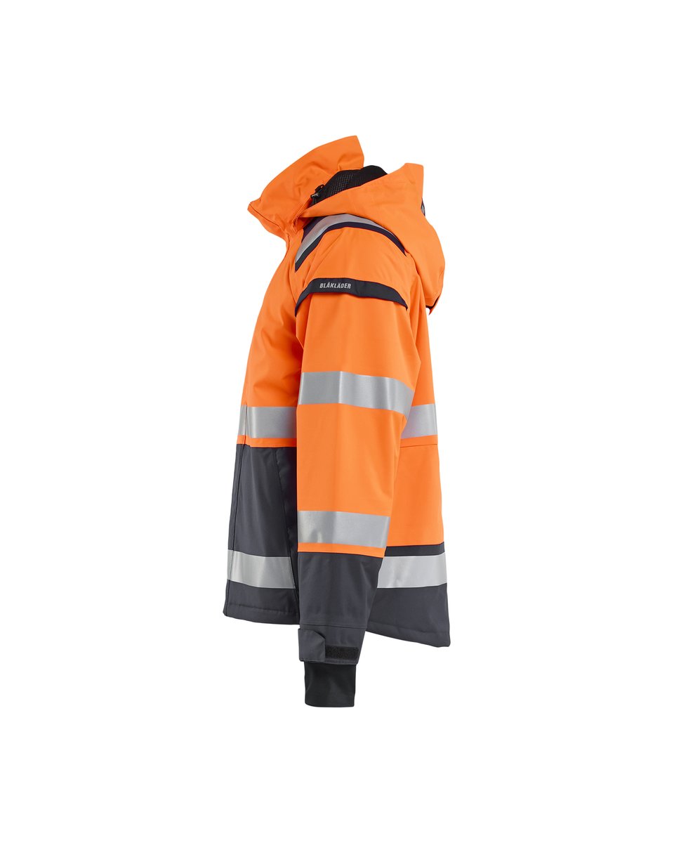 Blåkläder 4987 Shell jack High Vis - High Vis Oranje/Medium grijs