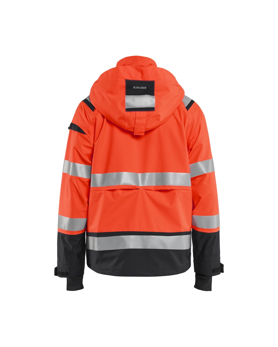 Blåkläder 4987 Shell jack High Vis - High Vis Rood/Zwart