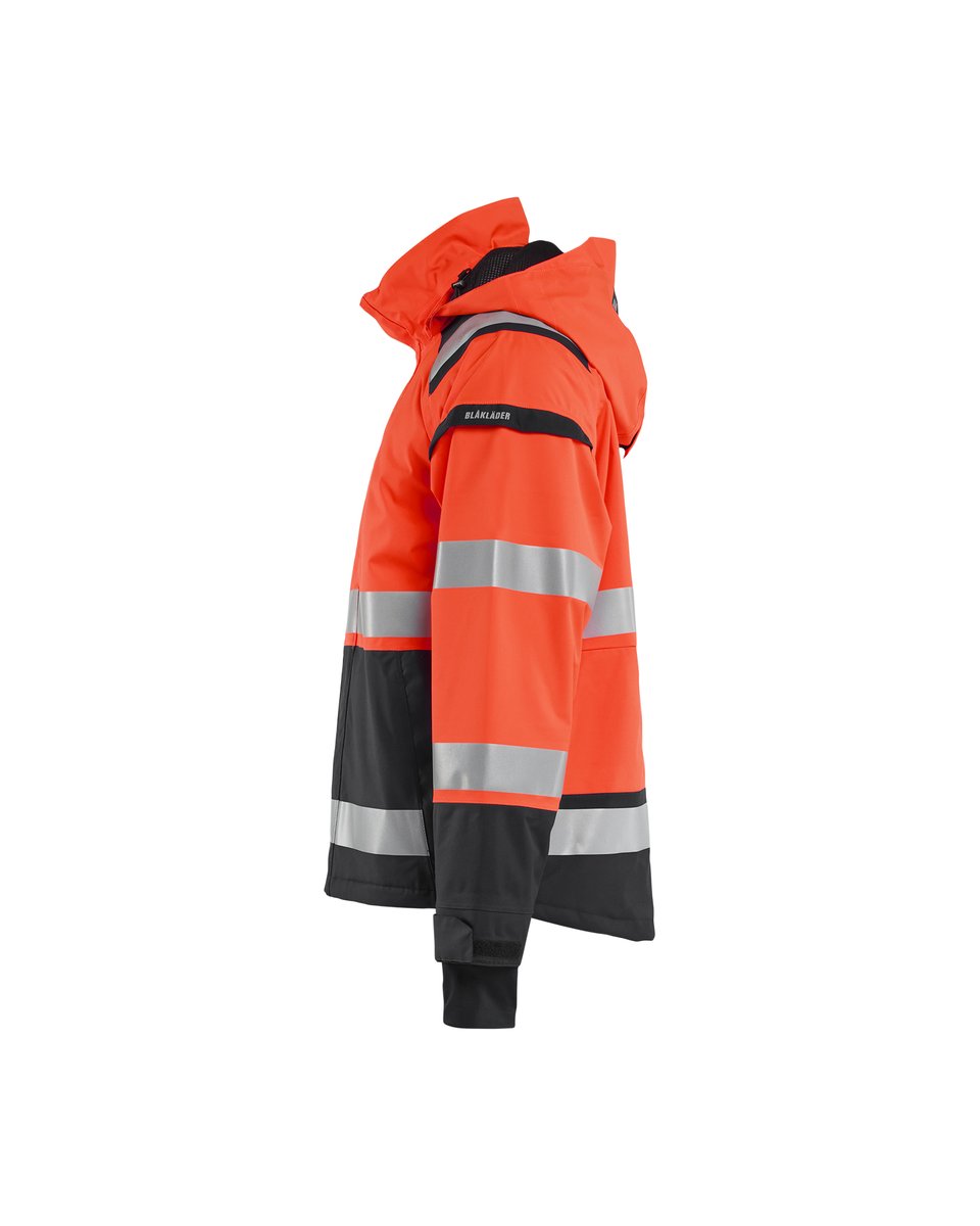 Blåkläder 4987 Shell jack High Vis - High Vis Rood/Zwart