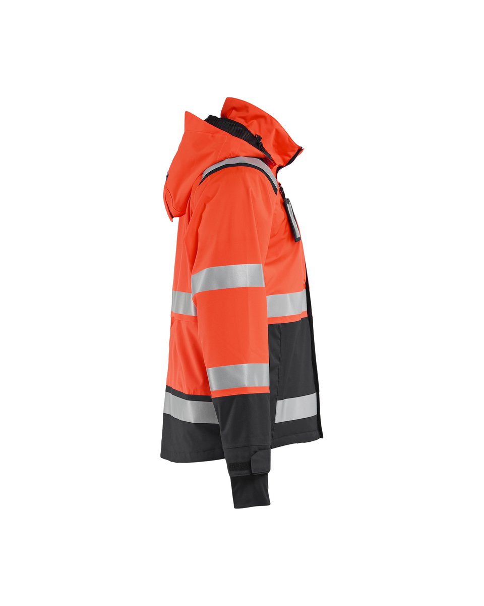 Blåkläder 4987 Shell jack High Vis - High Vis Rood/Zwart