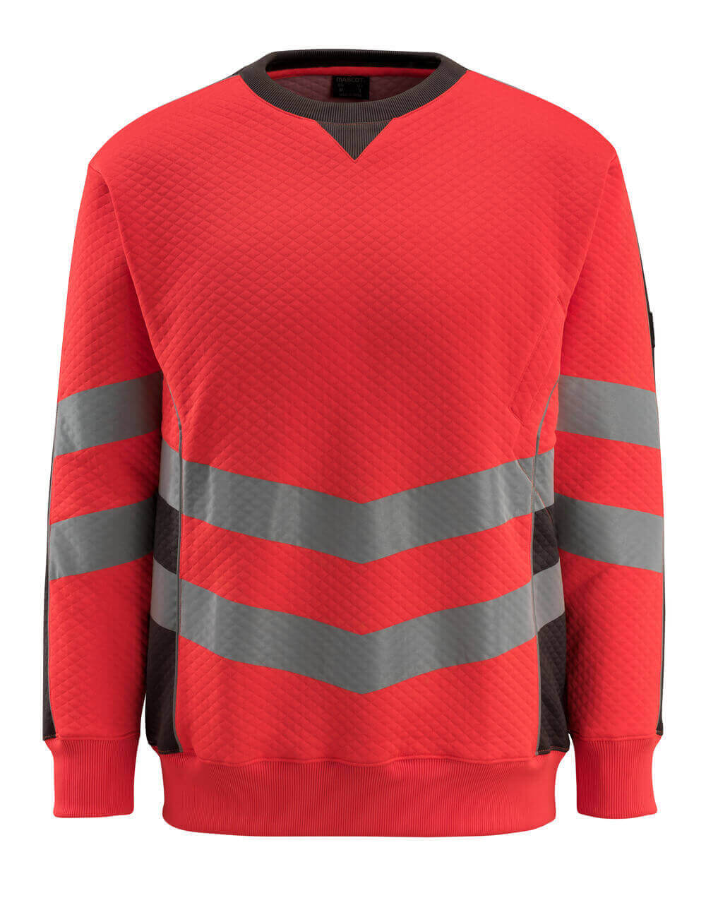 MASCOT® Wigton Sweatshirt – Hi-Vis Rood/Donkerantraciet