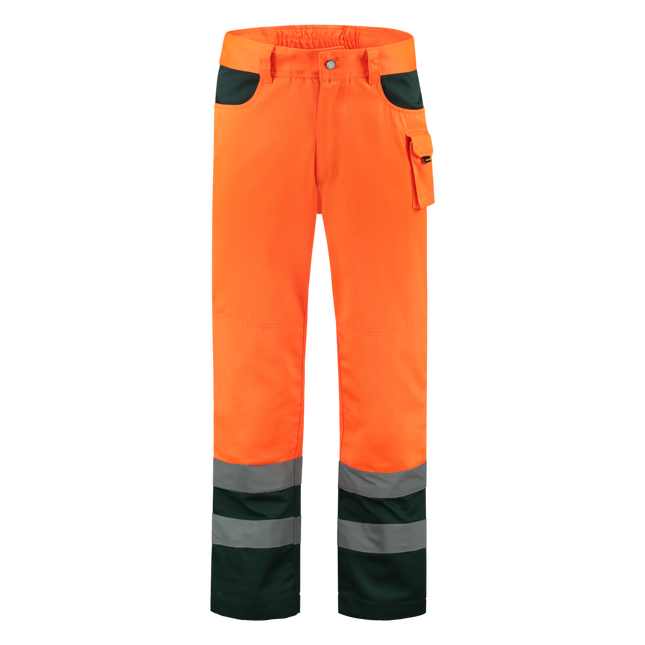 Werkbroek ISO20471 Bicolor - FluororangeGreen 66