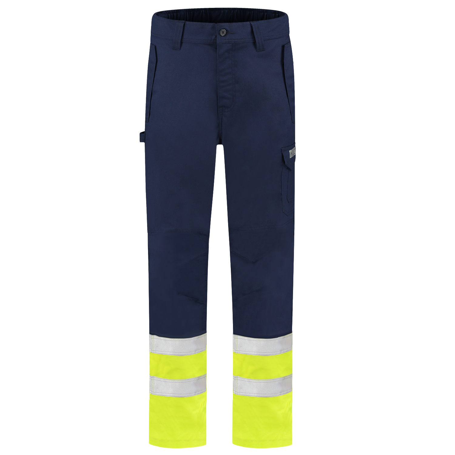 Werkbroek Multinorm Bicolor - InkFluoryellow 66