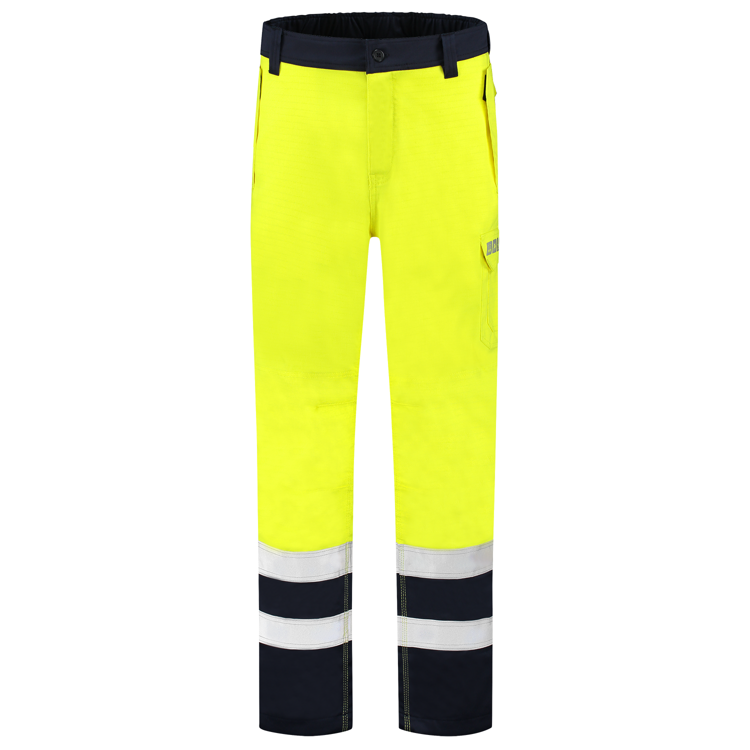 Werkbroek Multinorm Bicolor - FluoryellowInk 66