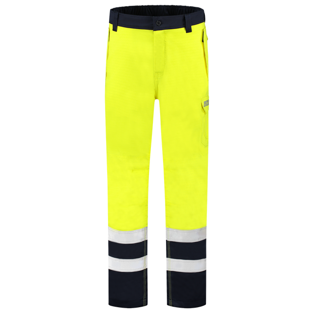 Werkbroek Multinorm Bicolor - FluoryellowInk 66