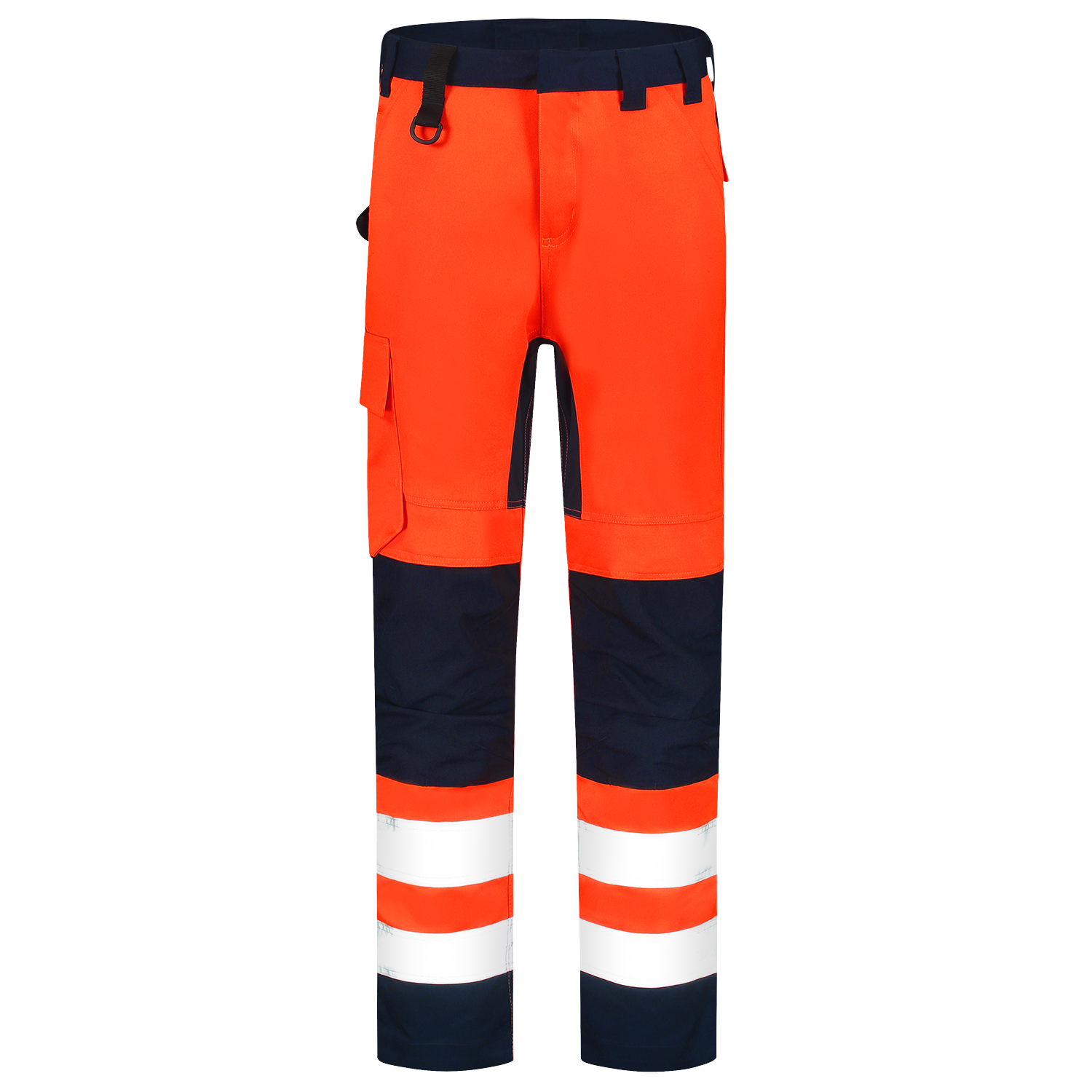 Werkbroek High Vis Bicolor - FluororangeInk 66