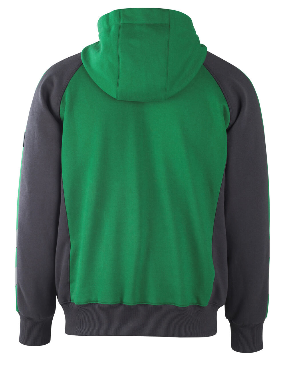 MASCOT® Unique Capuchontrui met rits – Groen/Zwart