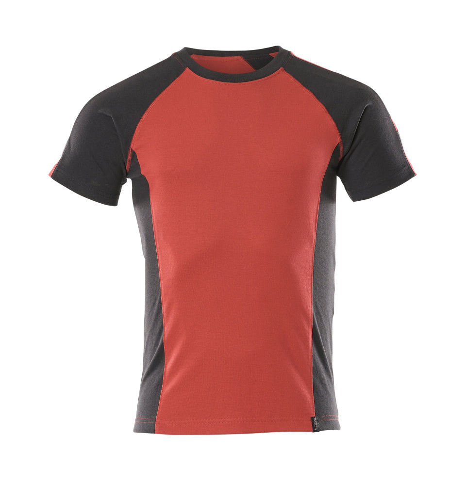 MASCOT® Unique T-shirt – Rood/Zwart