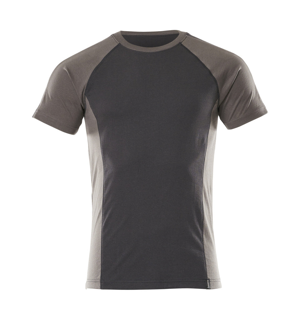 MASCOT® Unique T-shirt – Zwart/Donkerantraciet