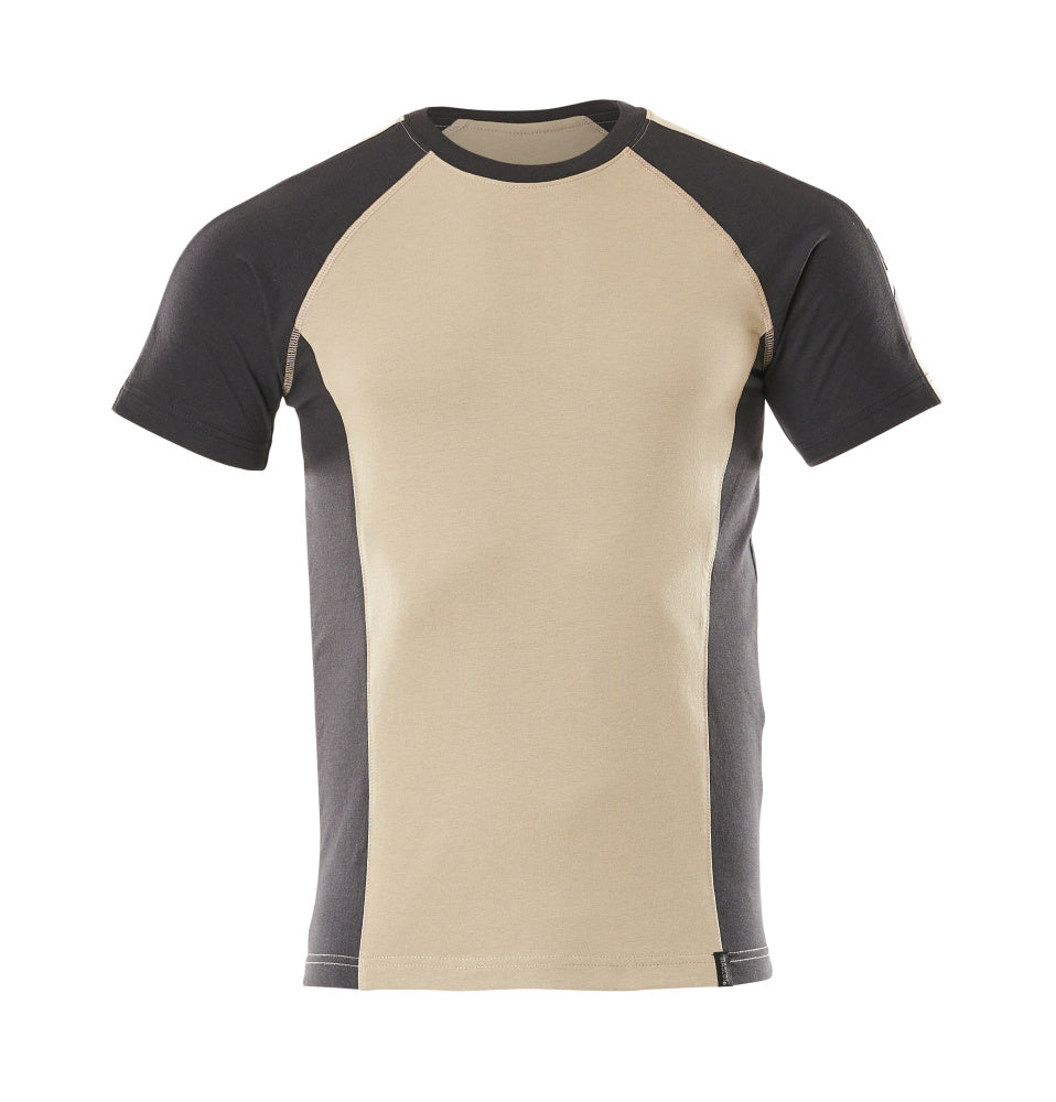 MASCOT® Unique T-shirt – Lichtkhaki/Zwart