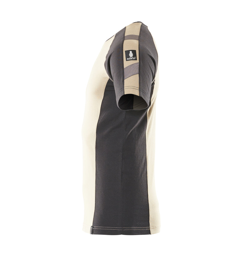 MASCOT® Unique T-shirt – Lichtkhaki/Zwart