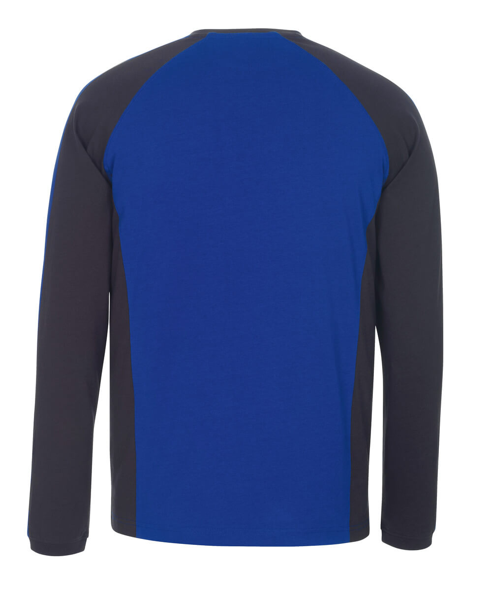 MASCOT® Unique T-shirt met lange mouwen – Korenblauw/Donkermarine
