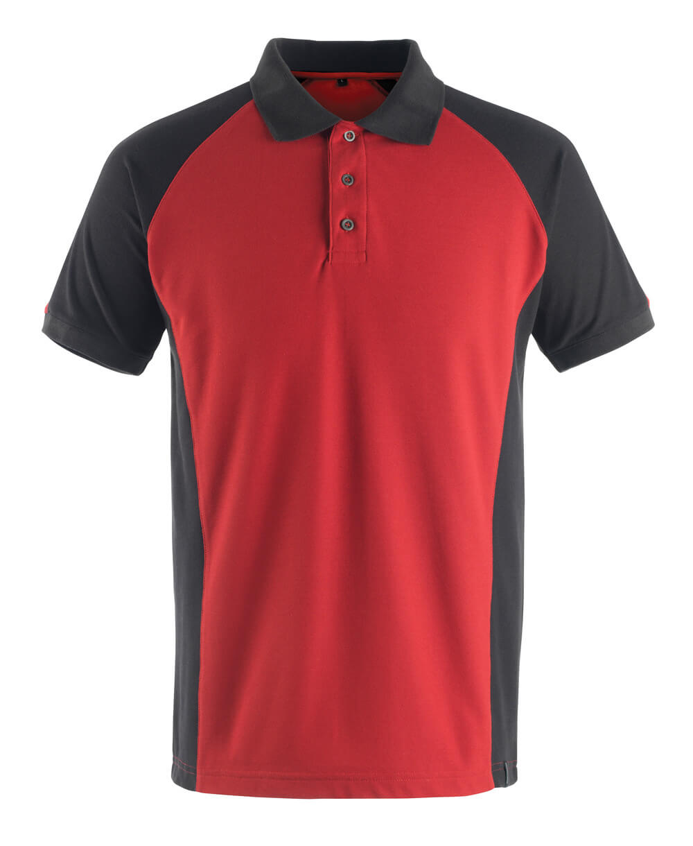 MASCOT® Unique Poloshirt – Rood/Zwart