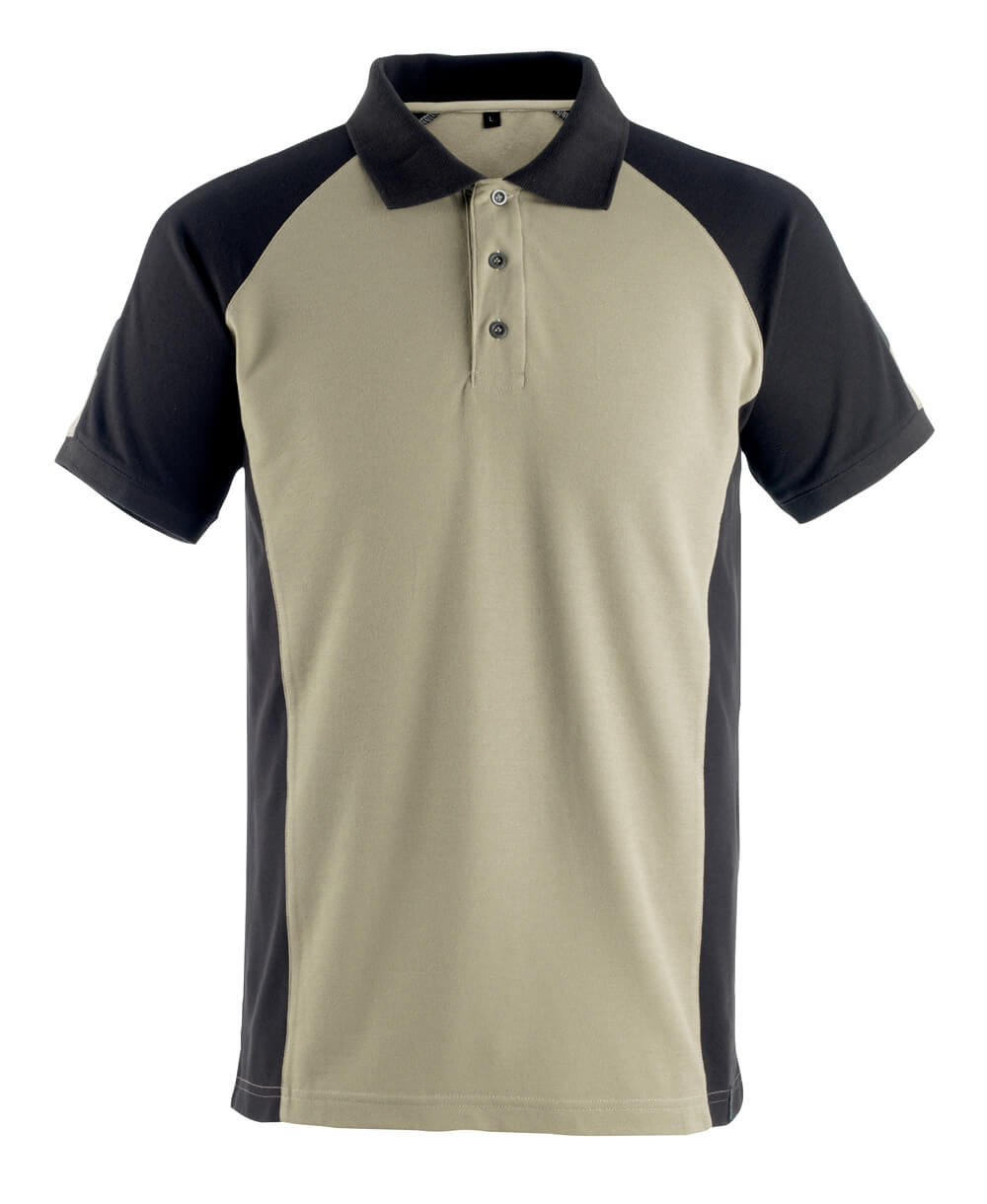 MASCOT® Unique Poloshirt – Lichtkhaki/Zwart