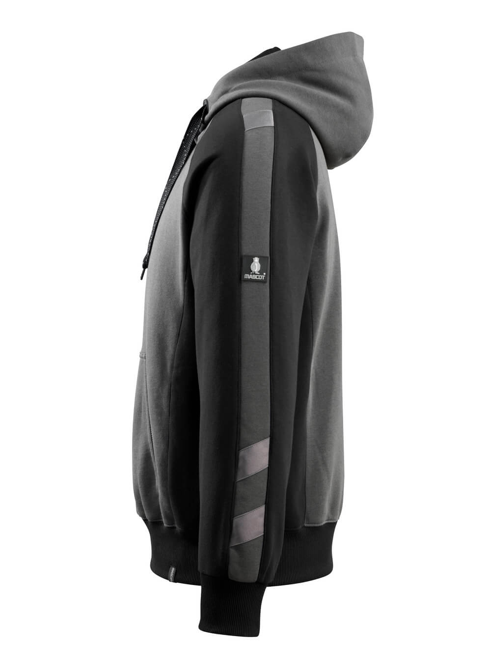 MASCOT® Unique Capuchontrui – Donkerantraciet/Zwart