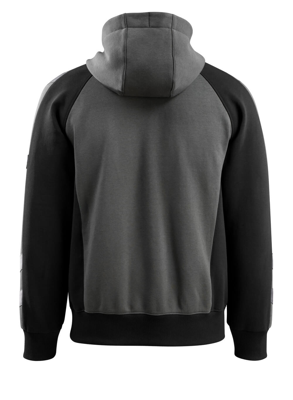 MASCOT® Unique Capuchontrui – Donkerantraciet/Zwart
