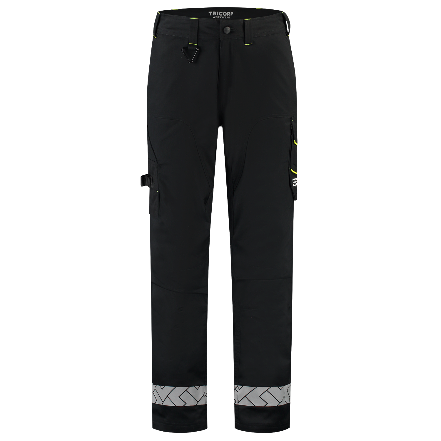 Werkbroek Functional Stretch Reflective Redefined - BlackFluoryellow 66