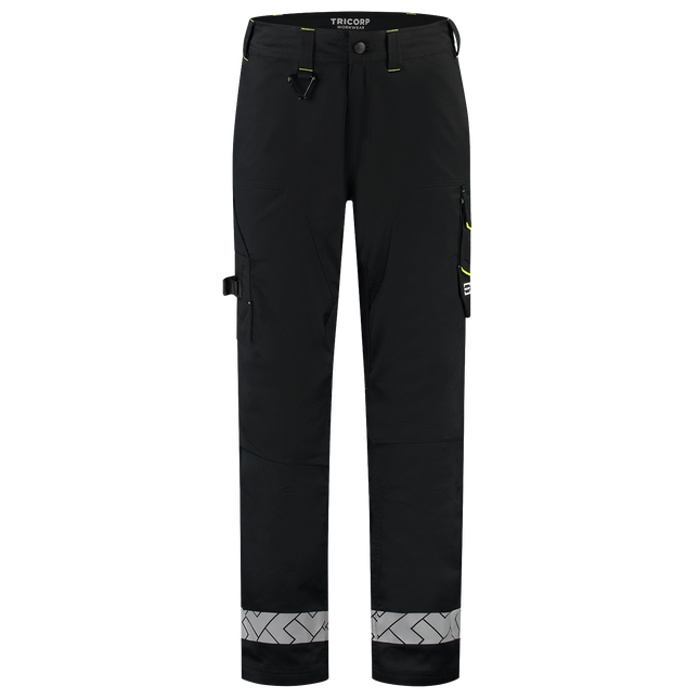 Werkbroek Functional Stretch Reflective Redefined - BlackFluoryellow 66