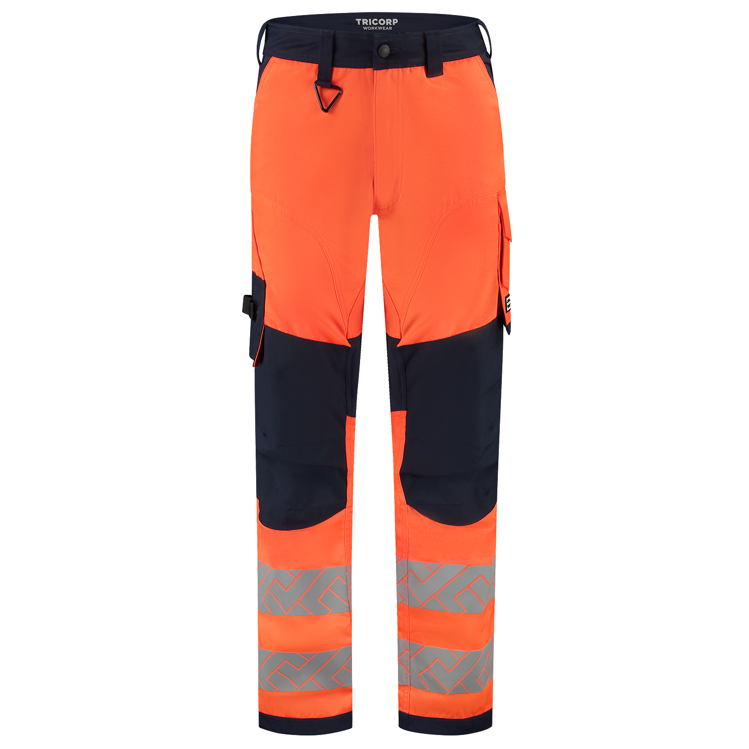 Werkbroek Funct. Stretch High Vis Redefined Knieversterking - FluororangeInk 66