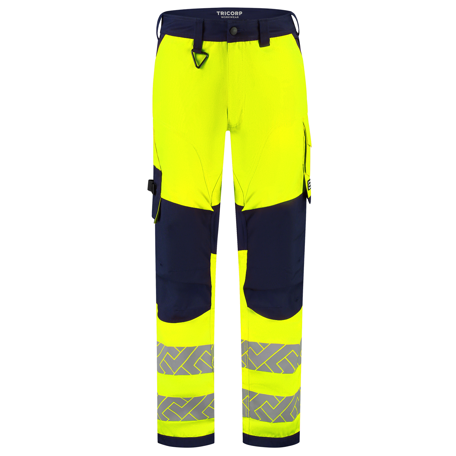 Werkbroek Funct. Stretch High Vis Redefined Knieversterking - FluoryellowInk 66