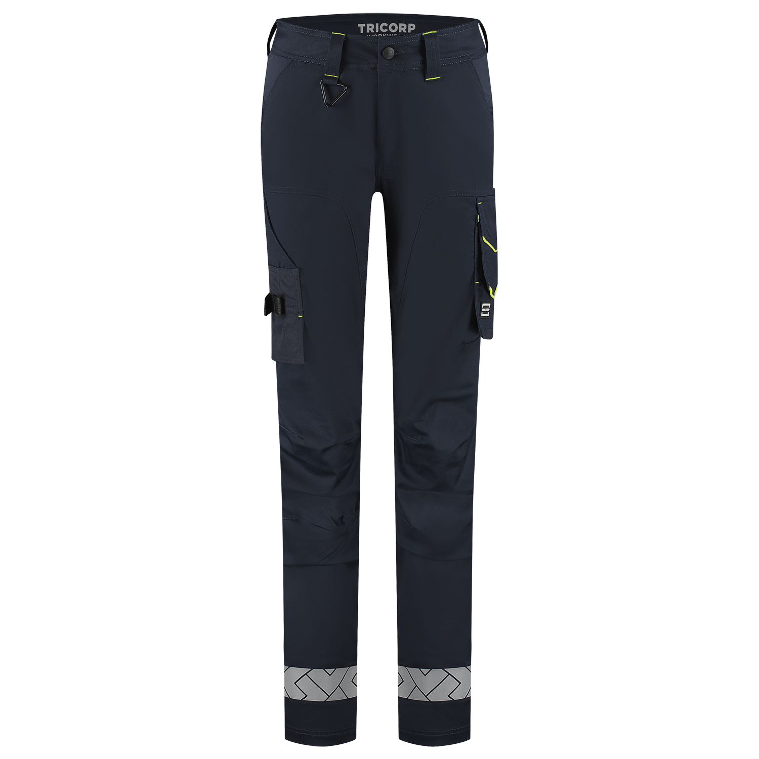 Werkbroek Functional Stretch Reflective Redefined Dames - InkFluoryellow 48