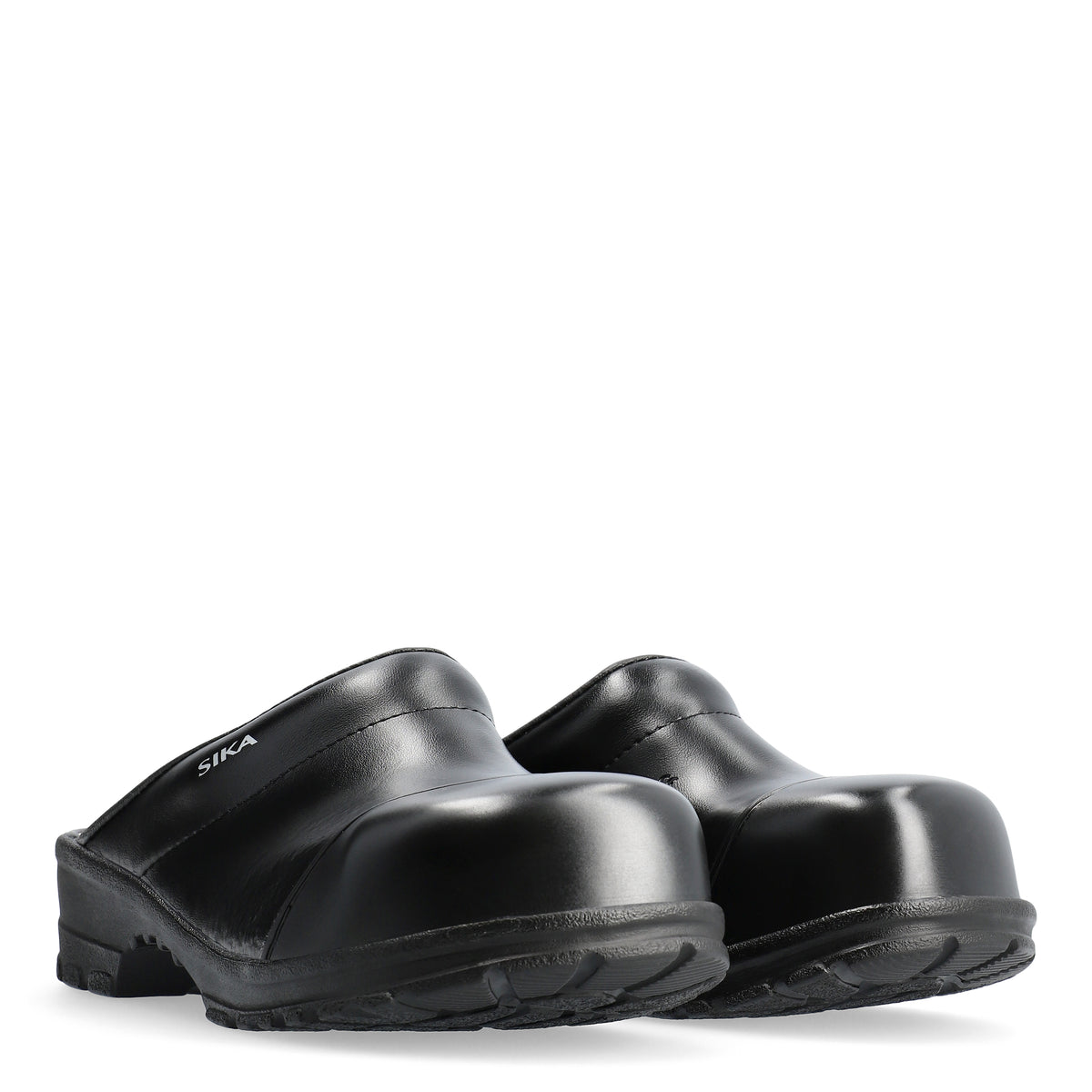 SIKA Comfort - open klomp - Zwart