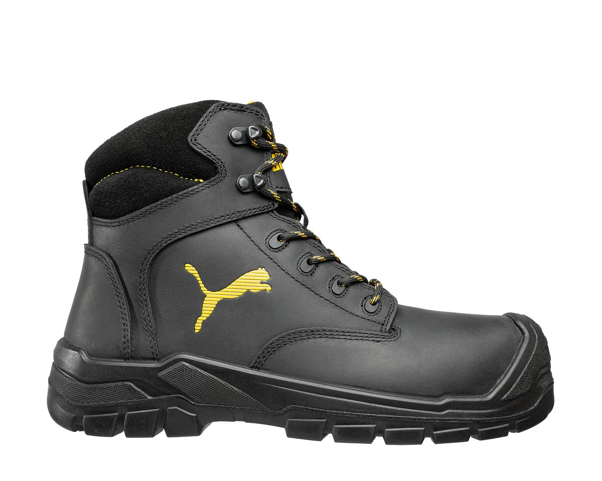 Puma BORNEO BLACK MID S3 CI HI FO HRO SR Veiligheidsschoenen