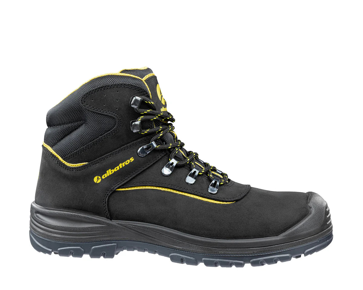 GRAVEL MID S3S FO SR - black/yellow