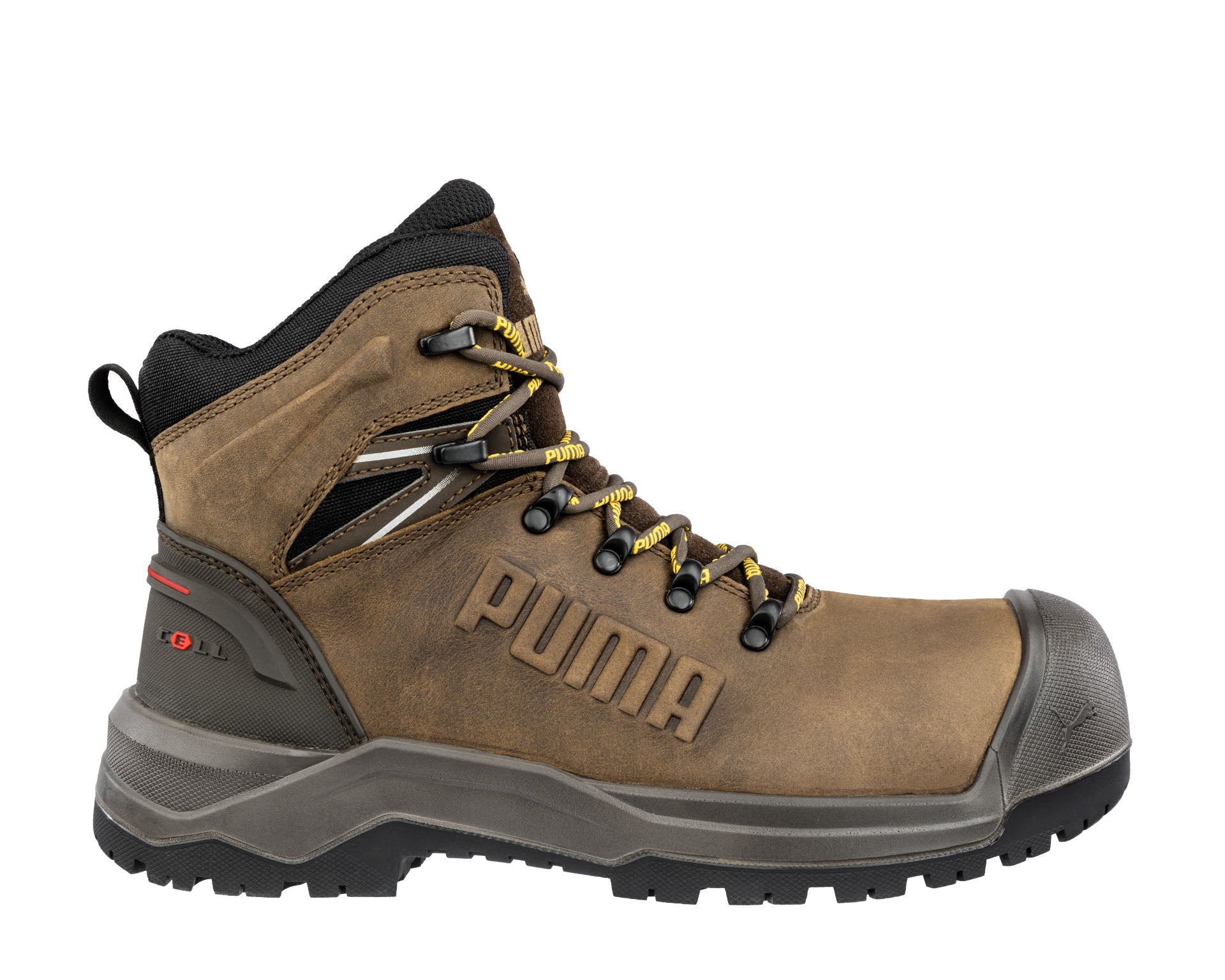 Puma IRON HD BROWN MID S3S FO LG CI SR Veiligheidsschoenen