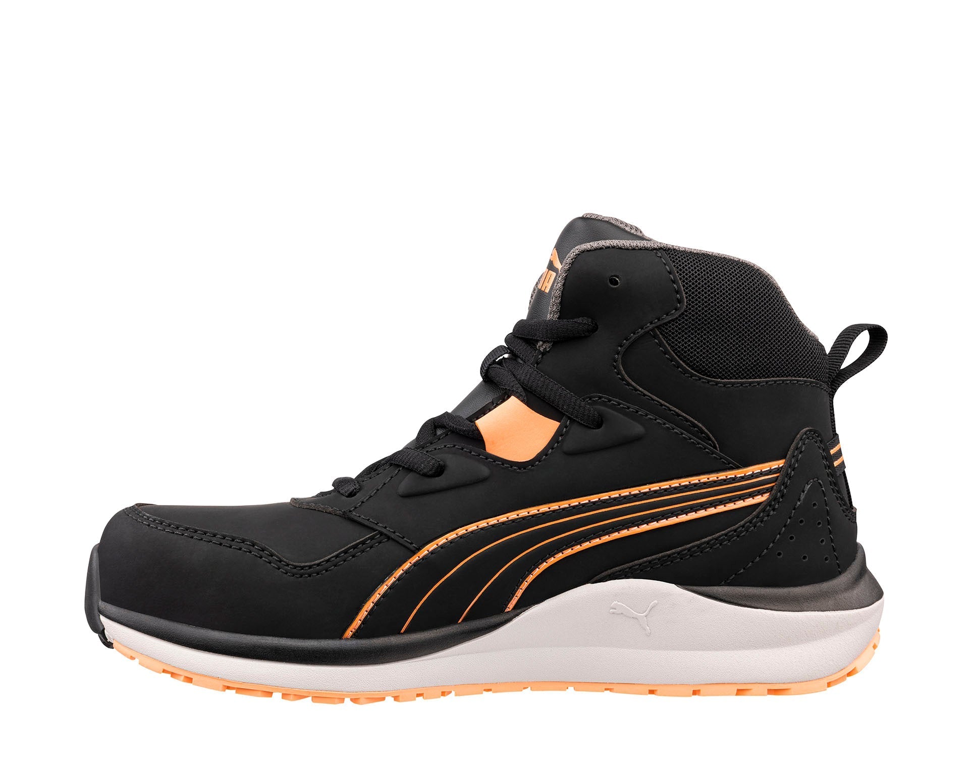Puma STEPPER BLK/PEACH MID S3S ESD FO HRO SR Veiligheidsschoenen