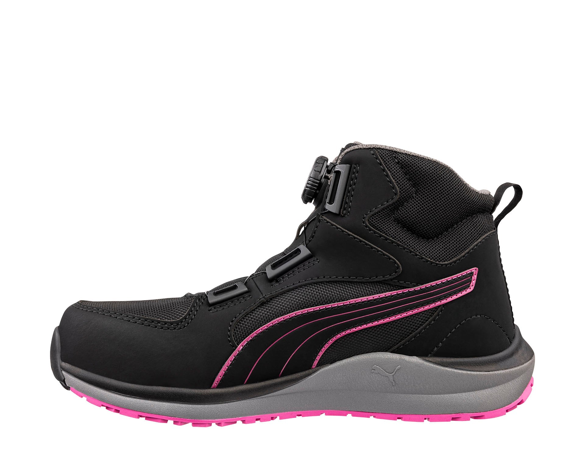 Puma ASPIRE PINK DISC MID S3S ESD FO HRO SR Veiligheidsschoenen