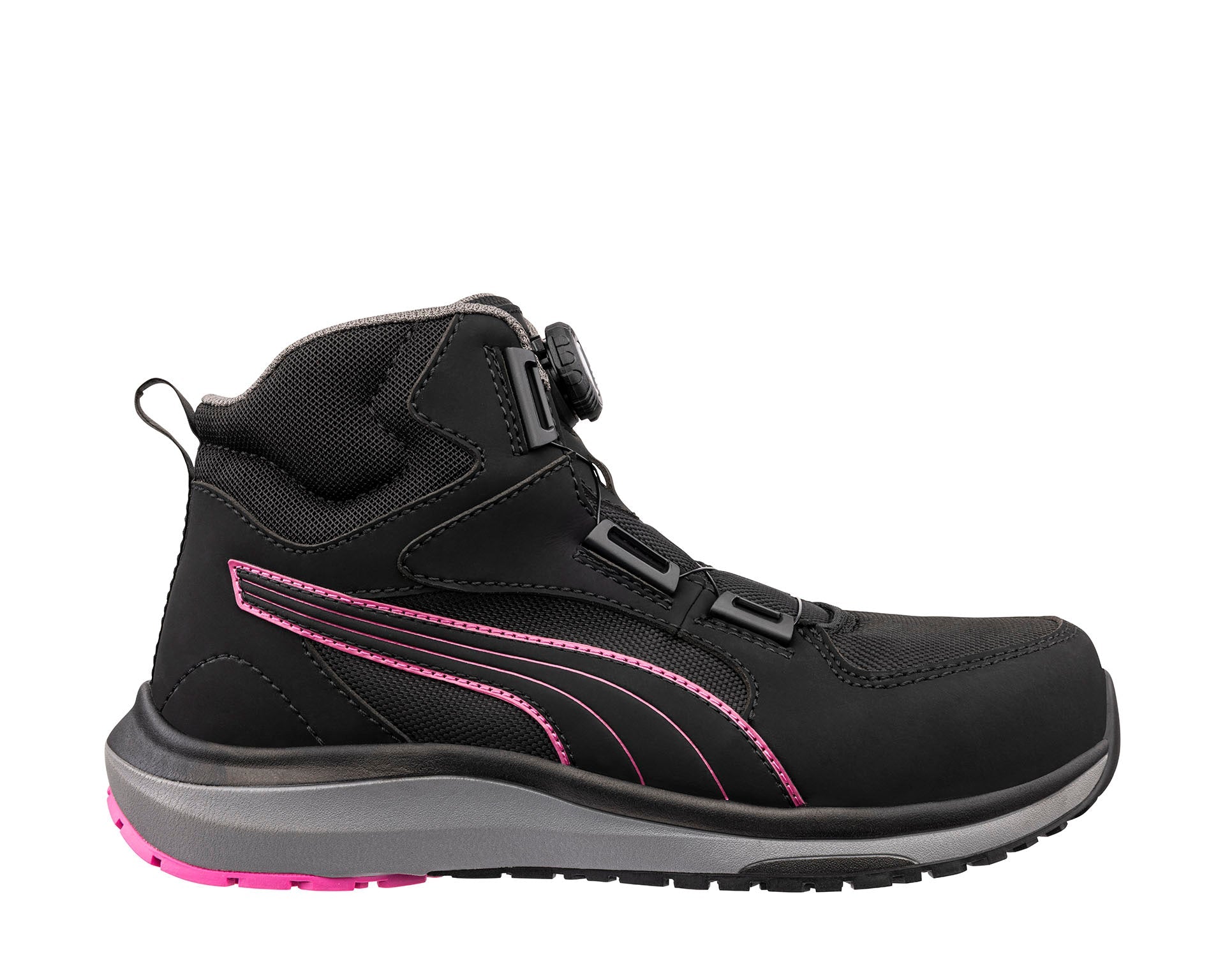 Puma ASPIRE PINK DISC MID S3S ESD FO HRO SR Veiligheidsschoenen