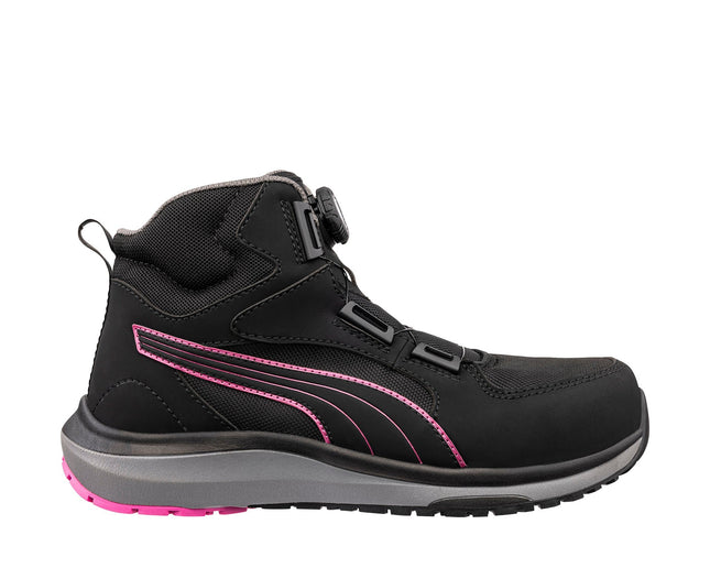 Puma ASPIRE PINK DISC MID S3S ESD FO HRO SR Veiligheidsschoenen