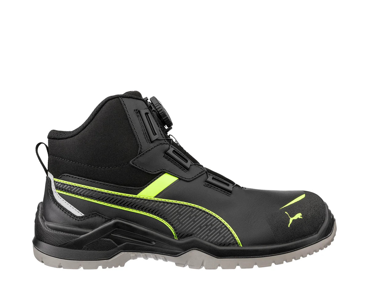 Puma KRYPTON GREEN DISC MID S3S ESD FO SR Veiligheidsschoenen