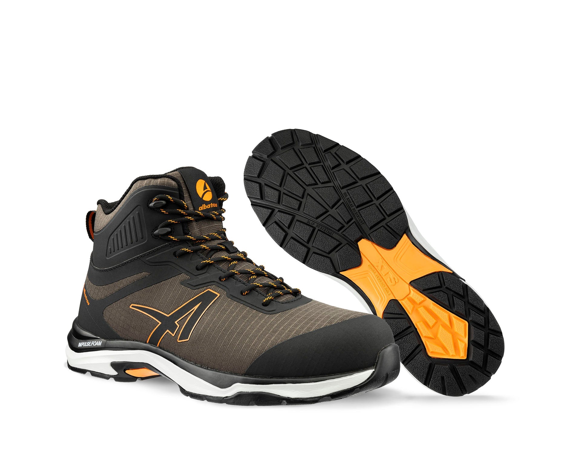Albatros TRAILMASTER OLIVE MID S3S ESD FO HRO SR Veiligheidsschoenen