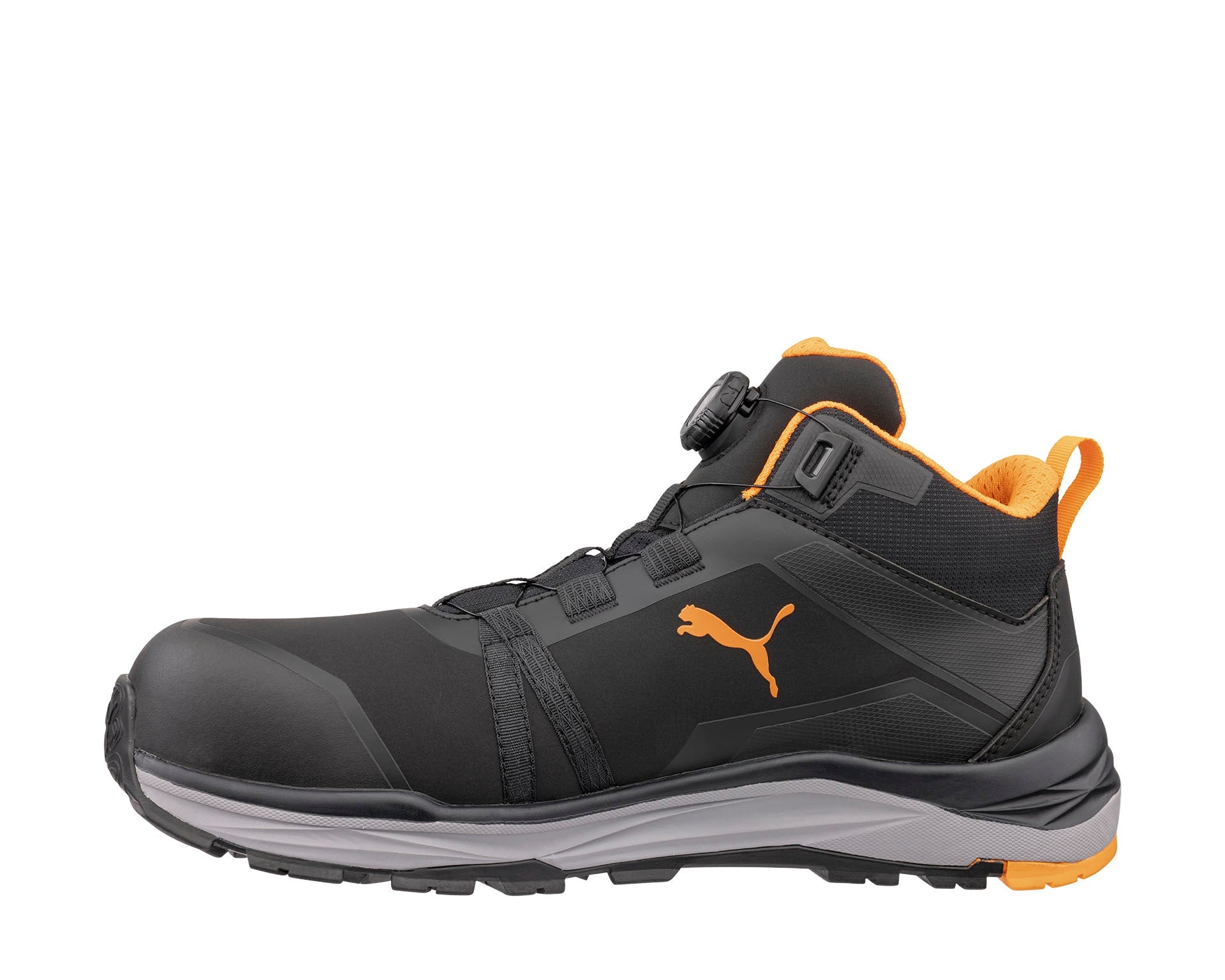 Puma KANYON BLK/ORANGE DISC MID S3S ESD FO HRO SR Veiligheidsschoenen