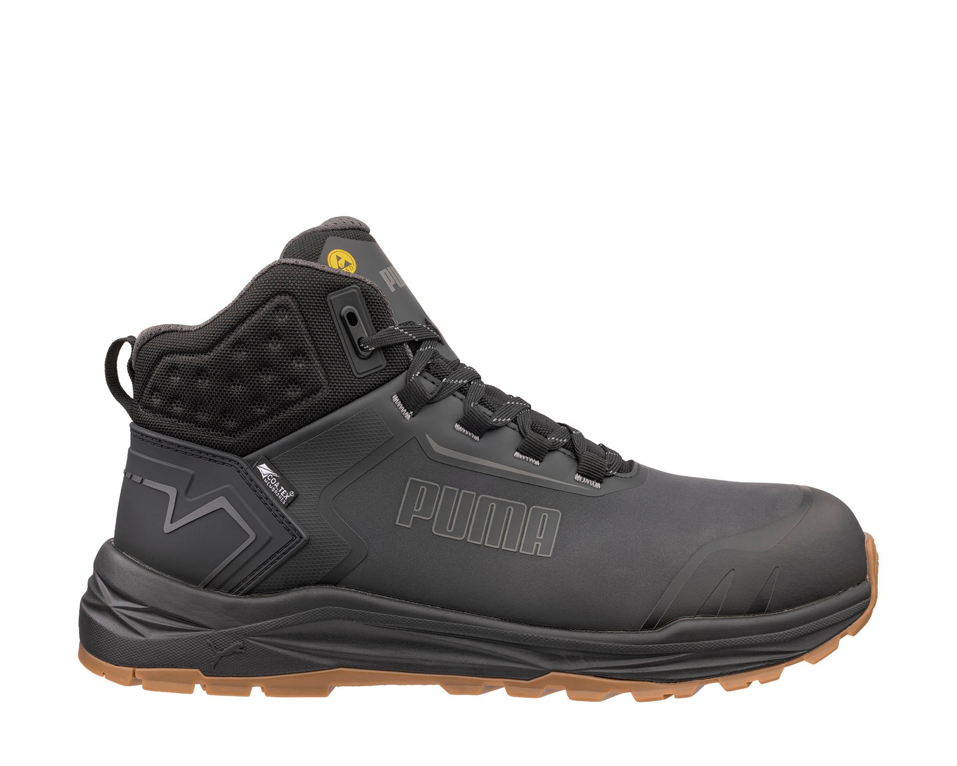 Puma FUSION ANTHRACITE/GUM CTX MID S7S ESD FO HRO SR Veiligheidsschoenen