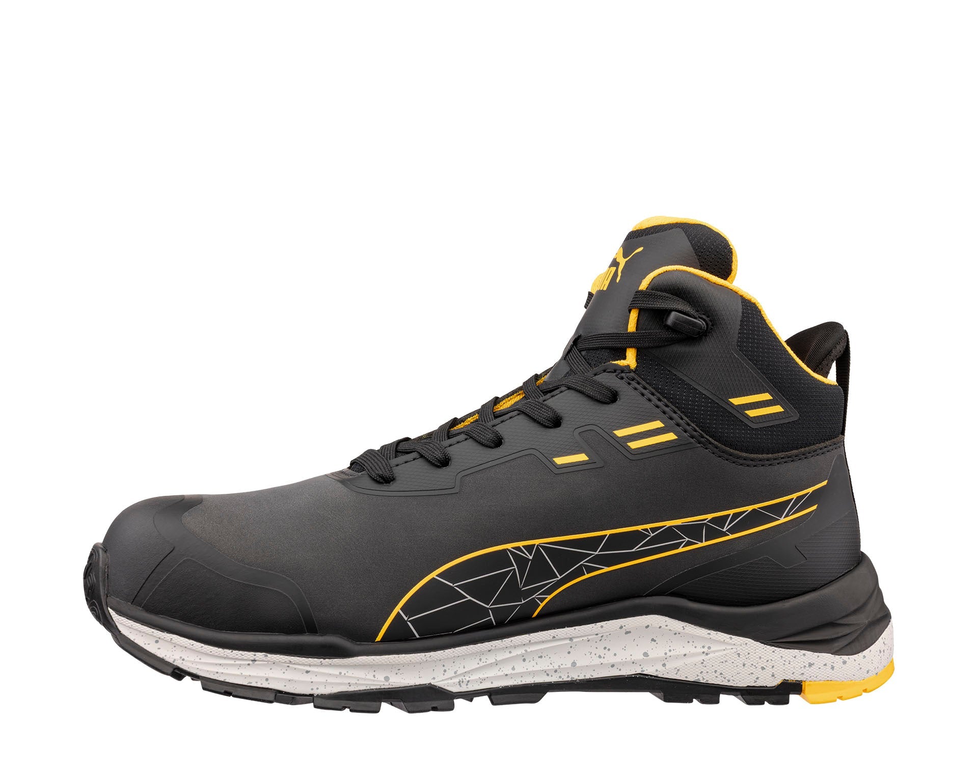 Puma XPLORE ANTHRACITE/YELLOW MID S3S ESD FO HRO SR Veiligheidsschoenen