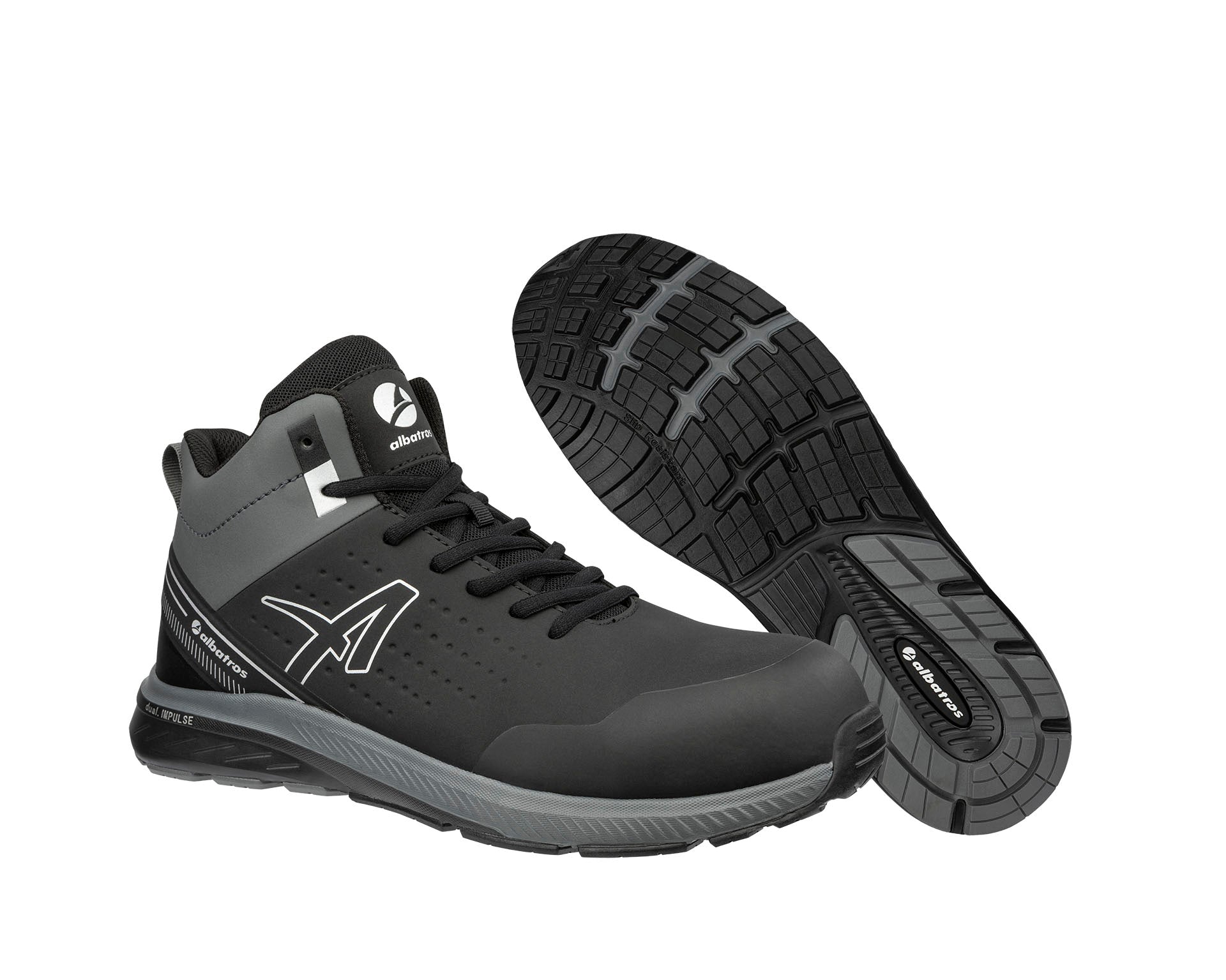 Albatros VIGOR 2 IMPULSE BLACK MID S3S ESD FO HRO SR Veiligheidsschoenen